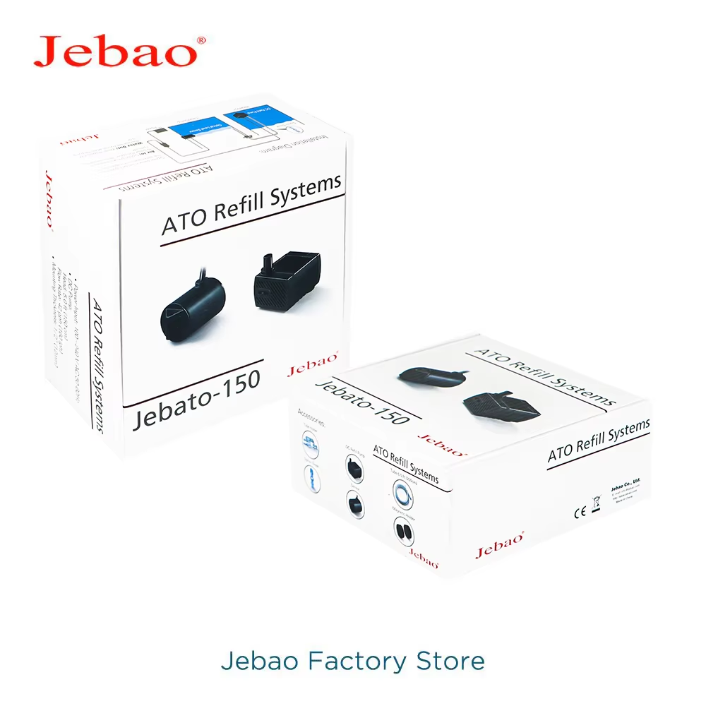 Aquarium Auto Top Off - 自動水位調節器、JebaoスマートATO補充システムJebato-150（水槽用）、100-240V広電圧対応アクアリウム自動給水器