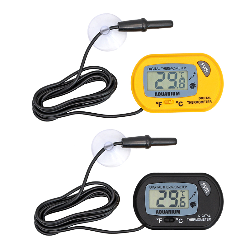 Aquarium Fish And Supplies - 水槽温度計 LCD デジタル水槽温度計 水槽温度検出器 魚警報器 ペット用品ツール
