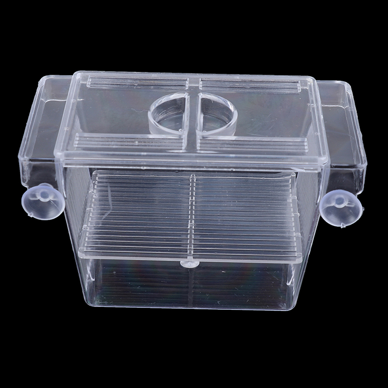 Aquarium Fish Trap - 水族館の水槽グッピー二重飼育ブリーダー飼育トラップボックス孵化場