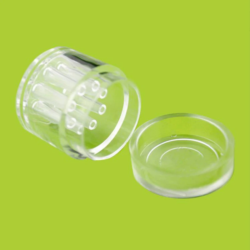 Aquarium Fish Trap - 水族館用の透明なプラスチック製の水槽,サイレントの殺虫剤の害虫,アクリルの装飾,8穴
