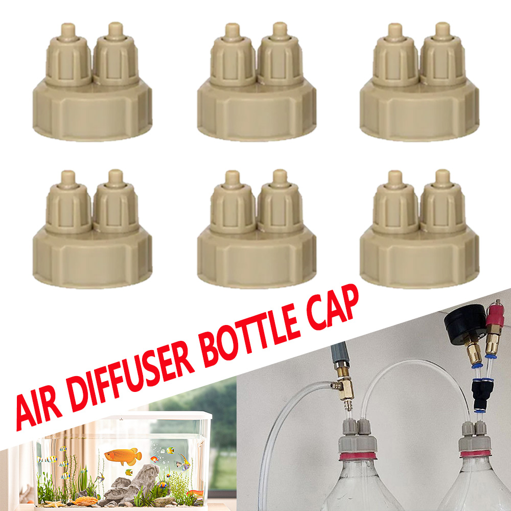 Co2 Diffuser Planted - 水族館 CO2 システム発生器ボトルキャップ水槽生きている植物 DIY エアディフューザー発生器ツール二酸化炭素リアクター楽器