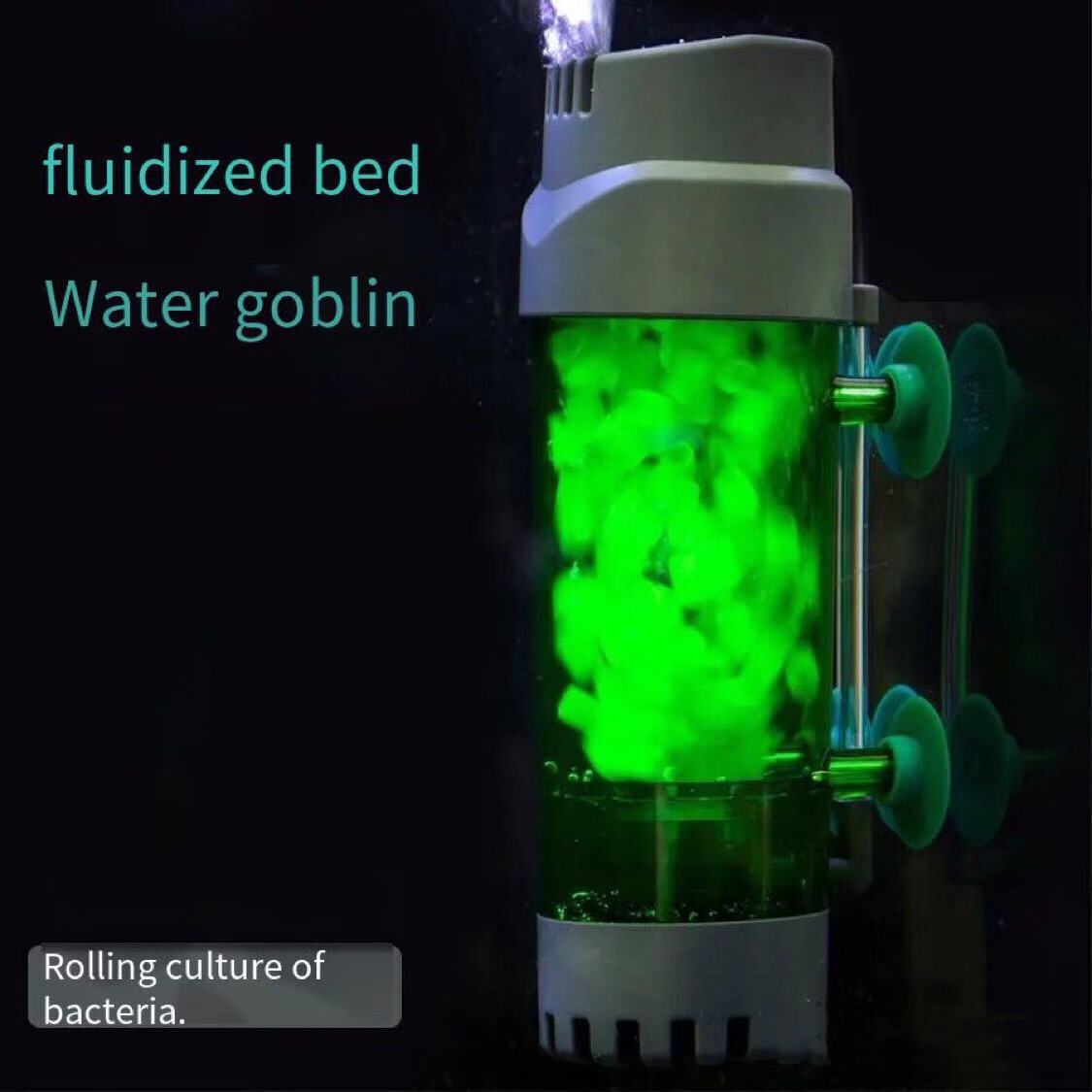 Aquarium Fish Without Oxygen - 水槽流動床フィルター 酸素供給 ウォーターフェアリーローリングフィルター 生化学フィルター 物理フィルター 水槽アクセサリー
