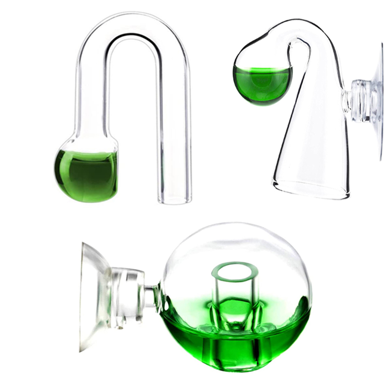 Co2 Diffuser Planted - 拡散ガラス CO2 ドロップチェッカー水族館ハングオン CO2 モニターセンサー検出器インジケータ水槽水生植栽タンクテスト PH