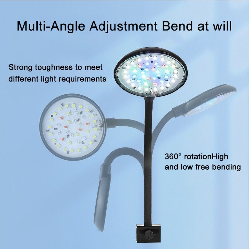 USB 水族館 LED ランプ水槽ライト装飾水生植物複数のモ - Aquarium Fish Light Lamp のレビューと価格