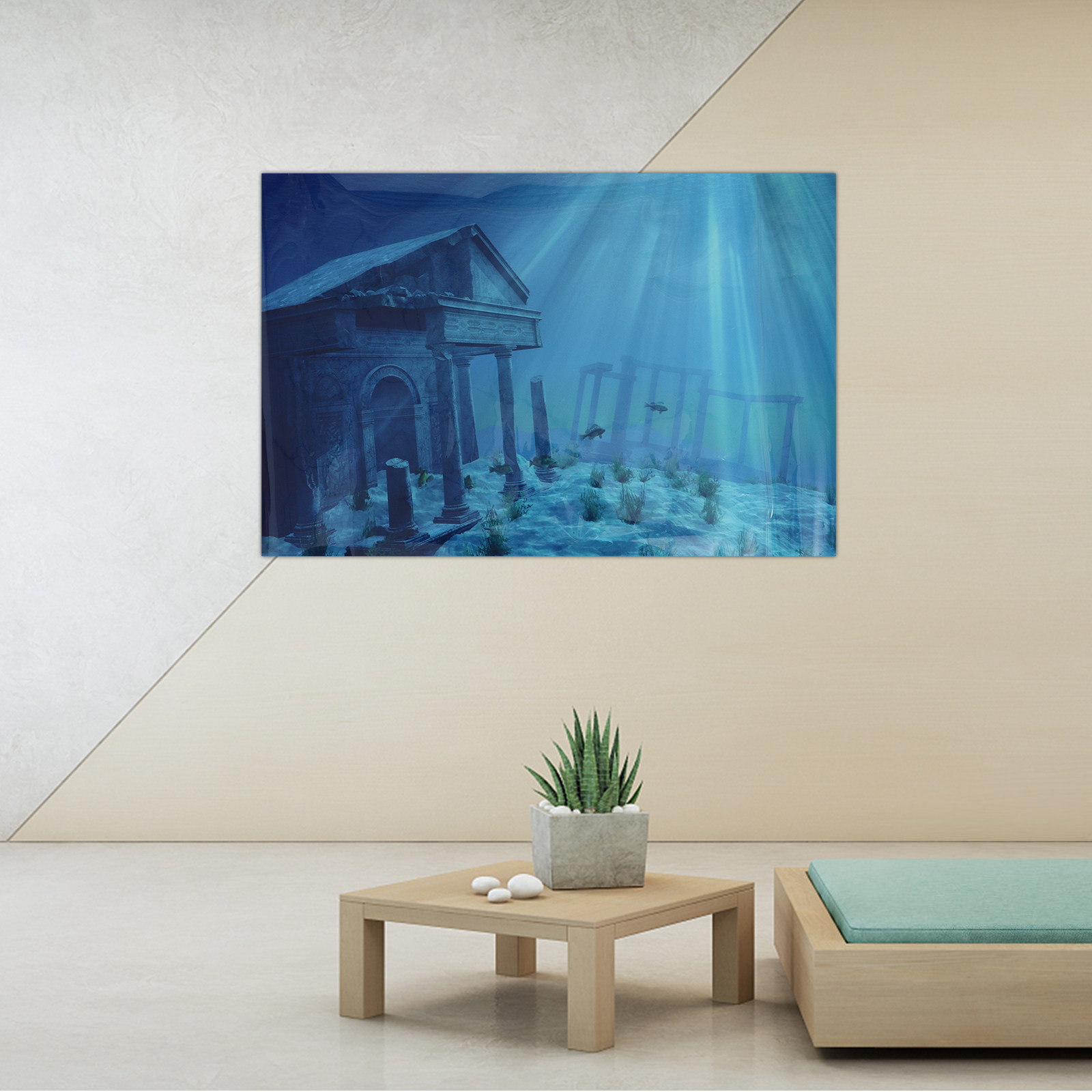 壁紙水槽ポスター背景ステッカー装飾水槽装飾背景装飾品 - Aquarium Fish Wallpaper のレビューと価格