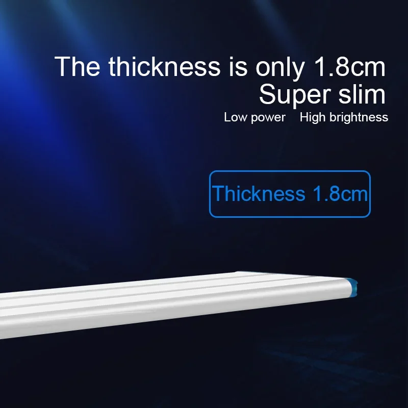 18-75 センチメートルスーパースリム LED 水族館照明 - Aquarium Fish Light Lamp のレビューと価格