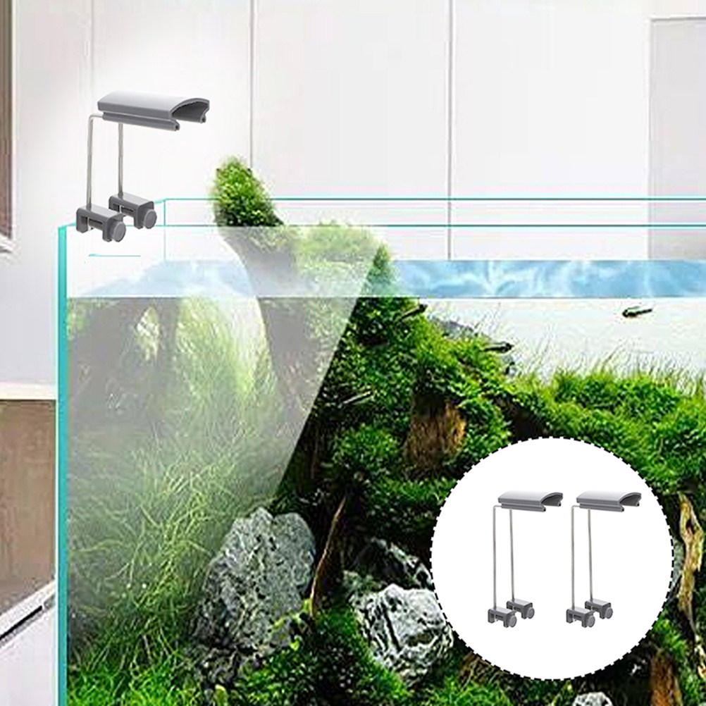 2 個水族館ライトスタンド調節可能な LED タンクマウント - Aquarium Fish Light Lamp のレビューと価格