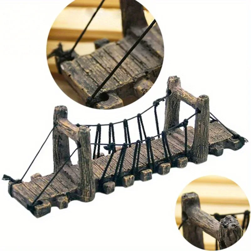 1個入り水槽飾り装飾ハウス 水槽用橋付き - Aquarium Fish Bridge のレビューと価格