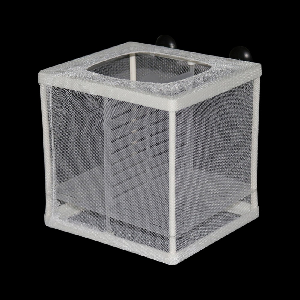 1 個魚飼育インキュベーターネットぶら下げ魚孵化場隔離ボック - Aquarium Fish Trap のレビューと価格