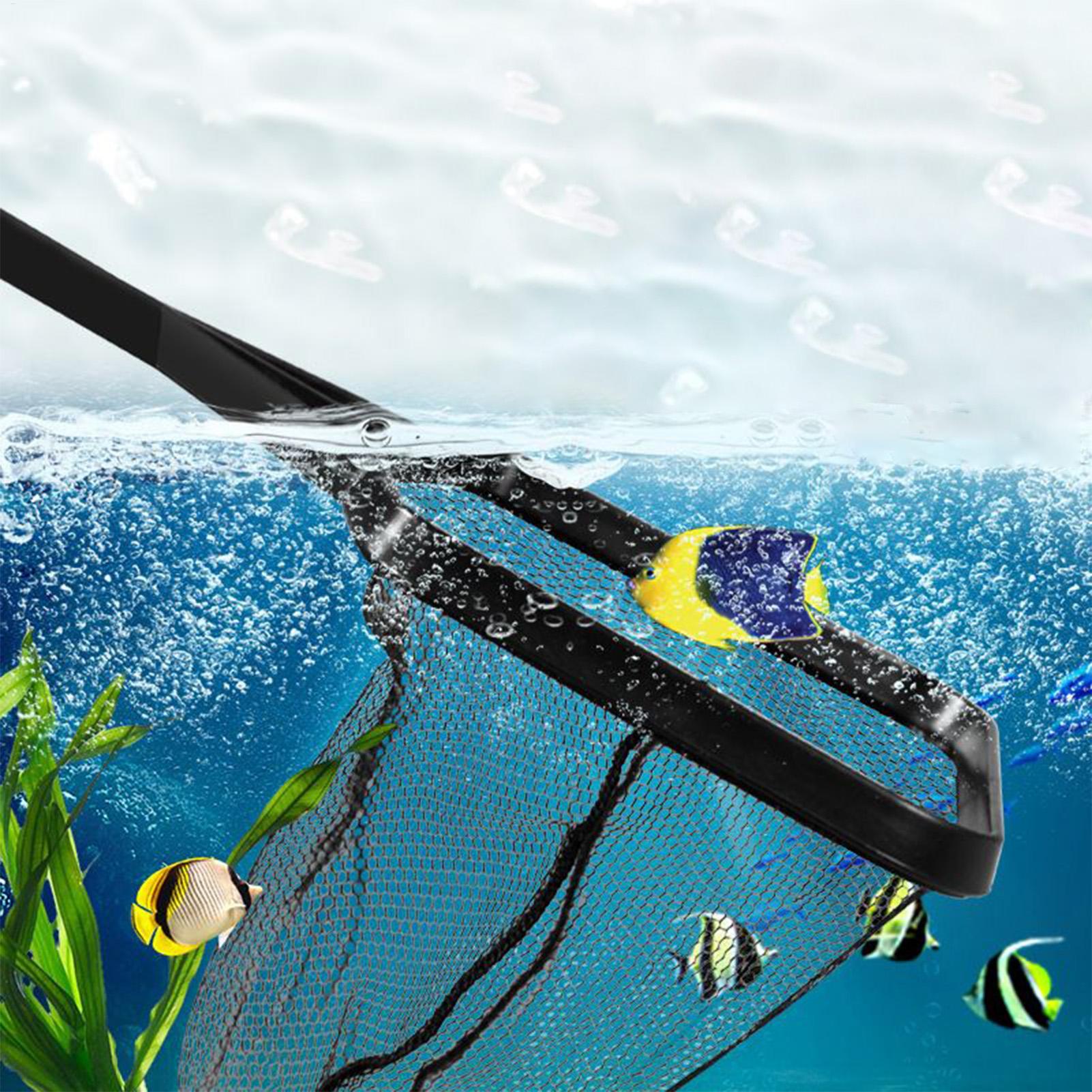 プールネット水槽サルベージネット水族館クリーニングツールポー - Aquarium Fish Trap のレビューと価格
