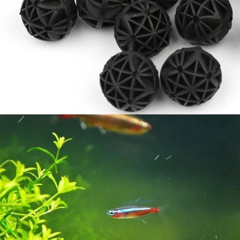 50個入り 16mm アクアリウム用バイオフィルターボール  - Aquarium Fish Marine のレビューと価格