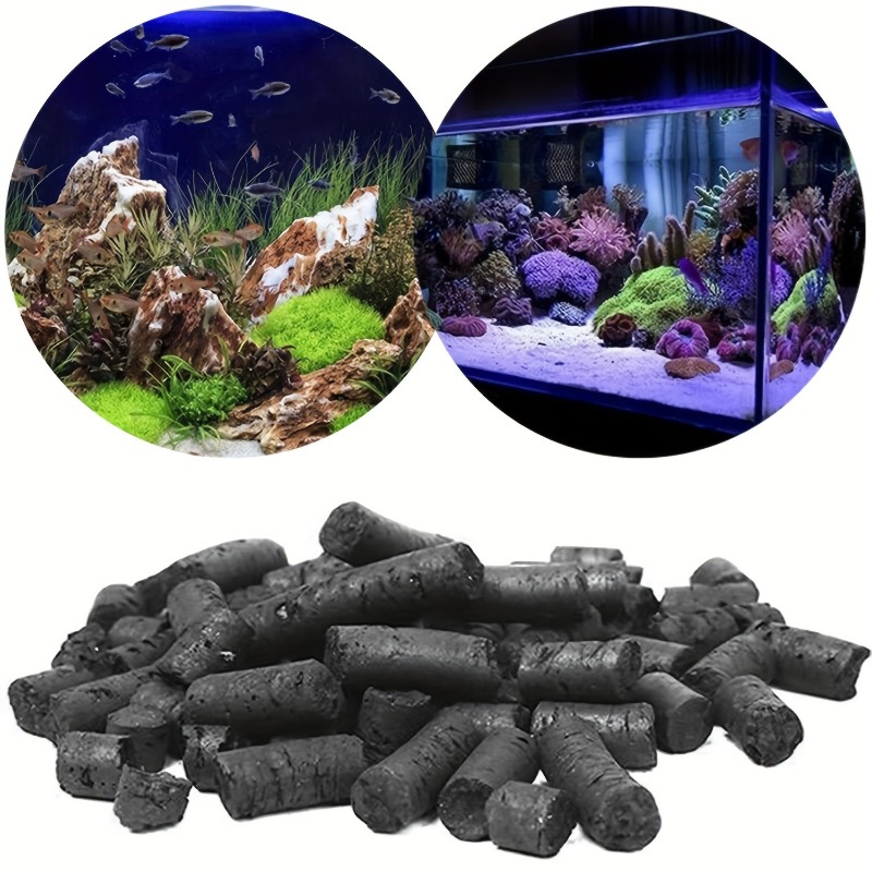 水槽用カーボンフィルター、水族館用品、ネットバッグ付きアクセ - Aquarium Fish And Supplies のレビューと価格