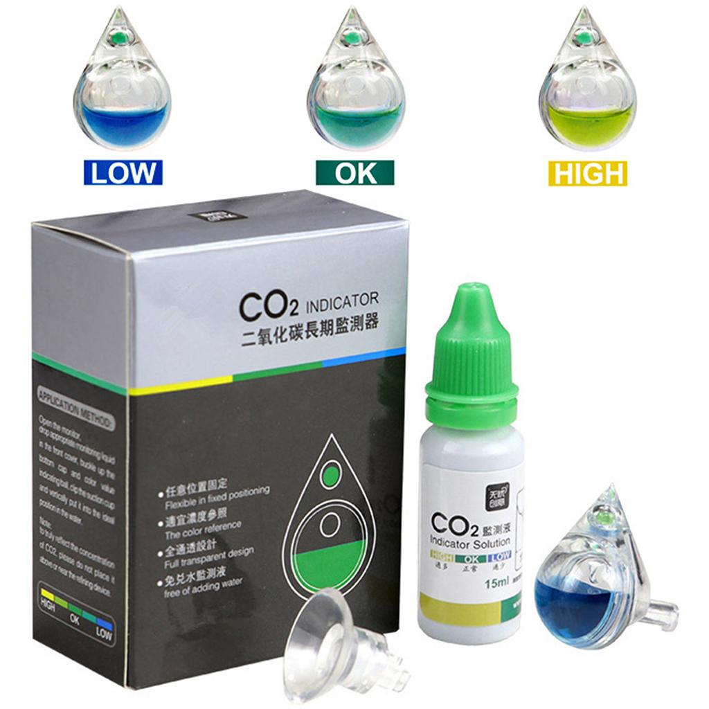 CO2 ドロップチェッカー水槽モニターテスターアクリルガラス - Co2 Diffuser Planted のレビューと価格
