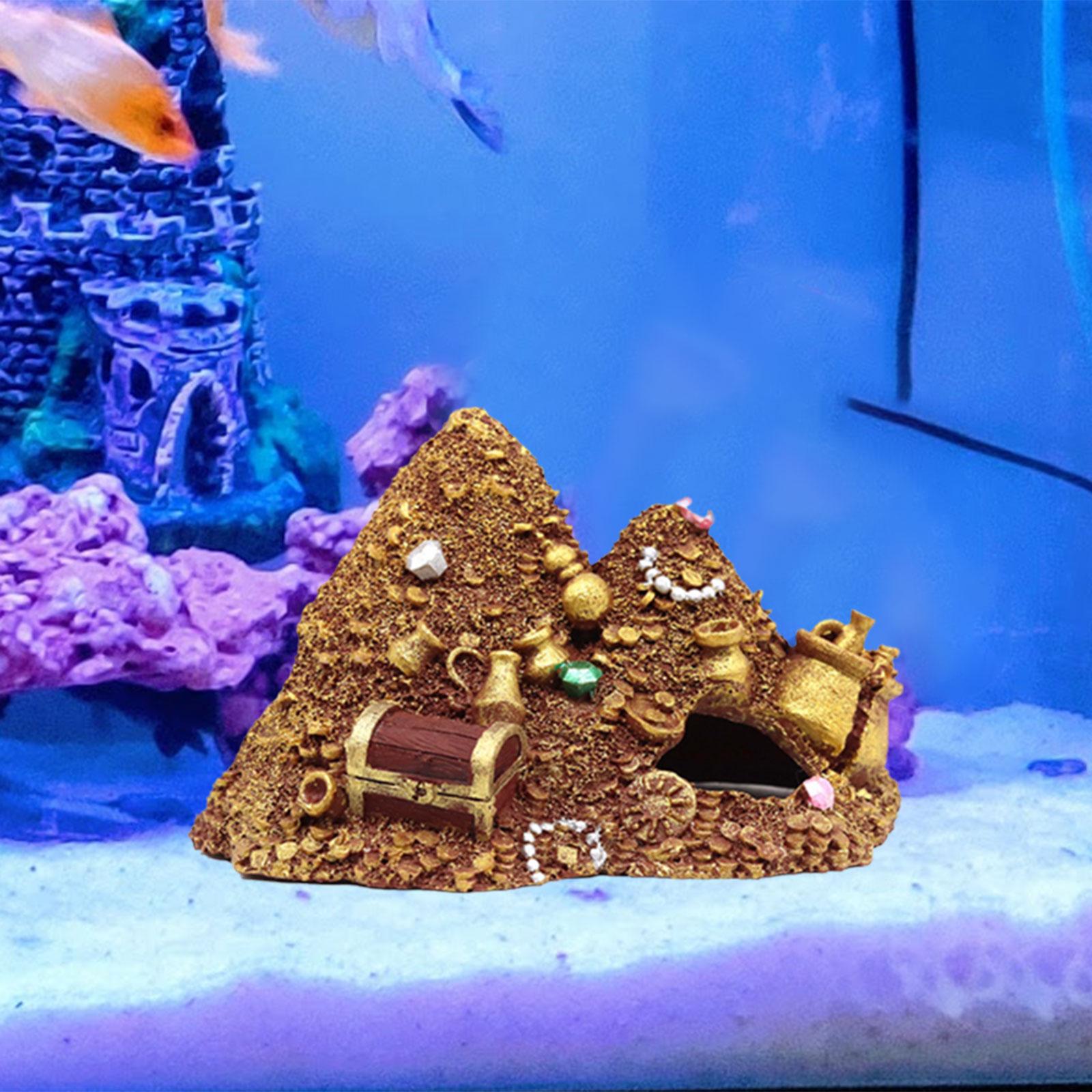 水族館の築山隠れ家水生洞窟多機能橋の装飾水槽の装飾テーブルデ - Aquarium Fish Bridge のレビューと価格