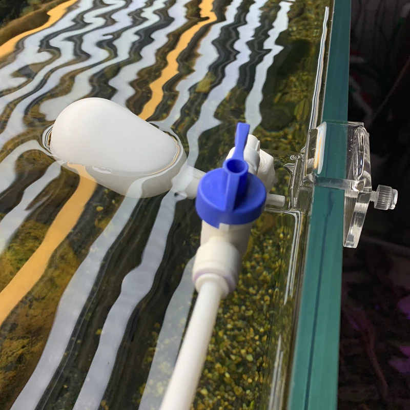 自動水族館水チェンジャーキット電源不要の水槽フロートボールバ - Aquarium Auto Top Off のレビューと価格