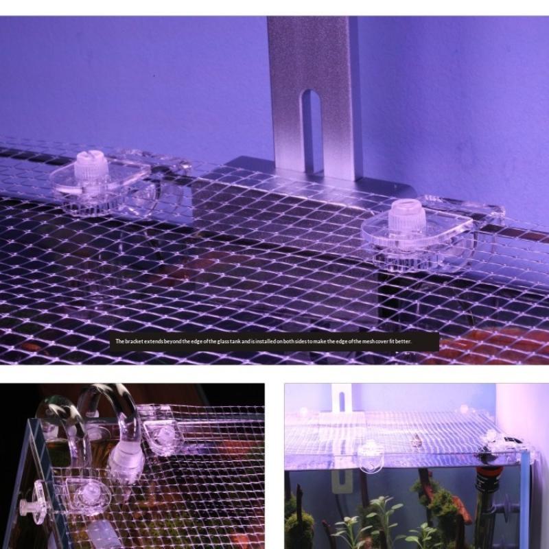 1 個の水槽ネットアンチジャンプガードペットバルコニーネット - Aquarium Fish Trap のレビューと価格