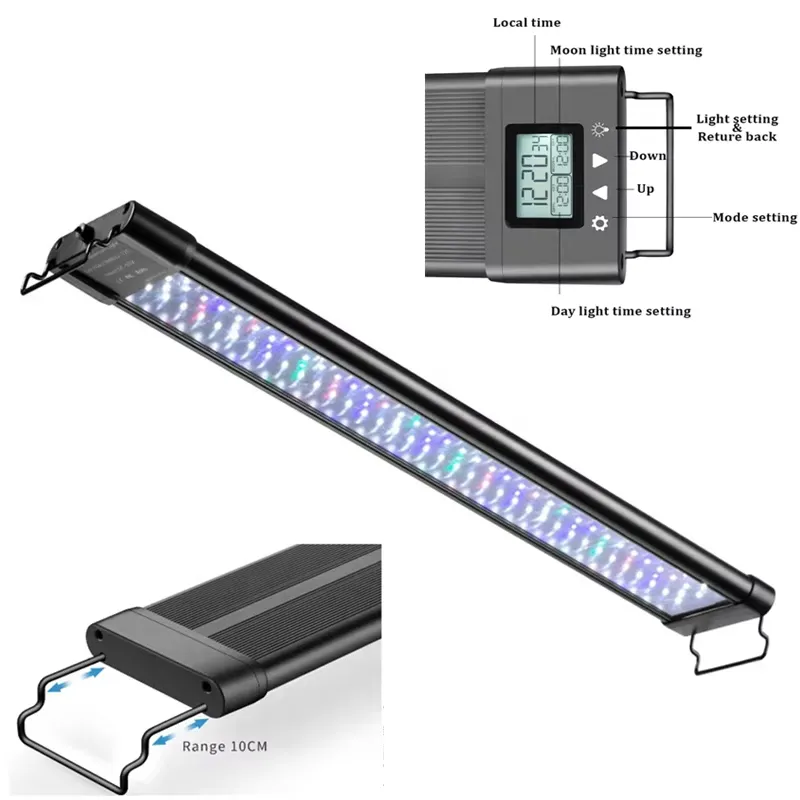 LEDプログラマブル水槽ライトタイマー（75cm水槽用）40 - Aquarium Fish Light Lamp のレビューと価格