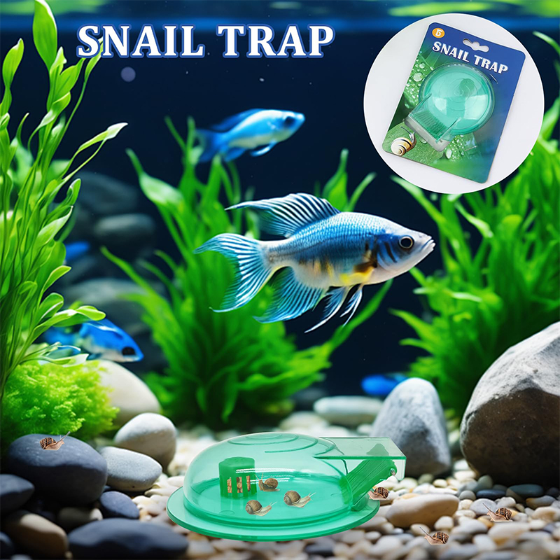 水槽用カタツムリトラップ、淡水魚水槽用プラスチック製カタツム - Aquarium Fish Trap のレビューと価格