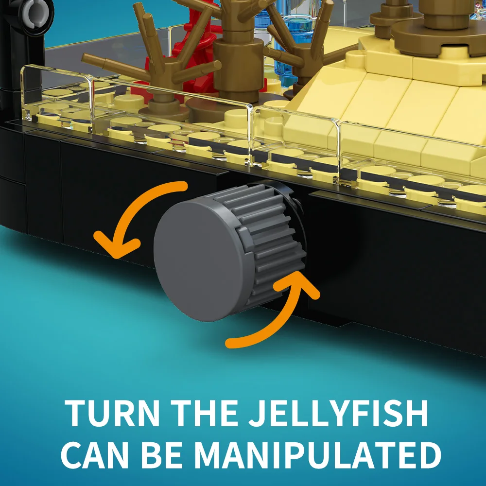 ライト付き水槽ビルディングブロックセット、水槽、海洋カメ、1 - Aquarium Fish Marine のレビューと価格