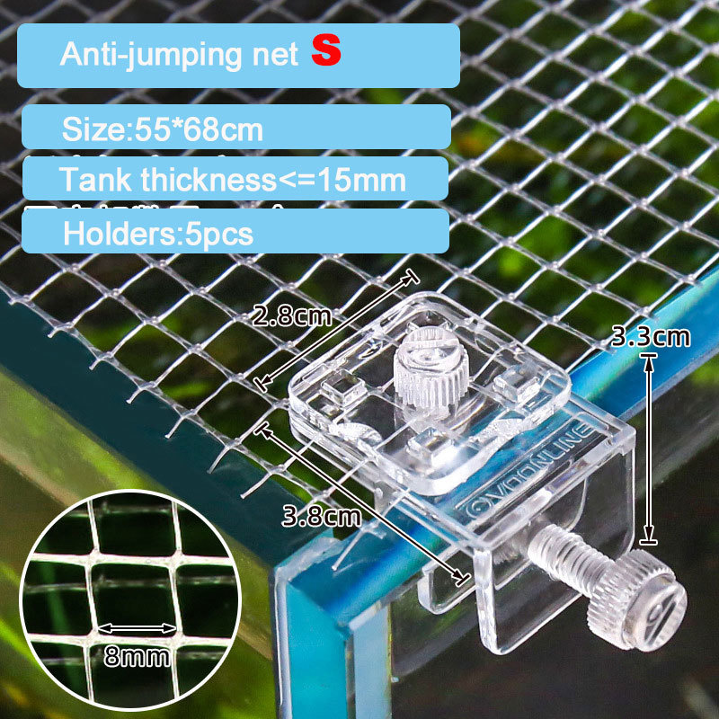 新鮮な海水水槽、水族館カバー、エスケープネット、外部フィルタ - Aquarium Fish Trap のレビューと価格