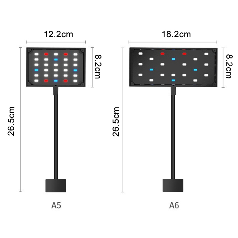 水族館 USB LED ライトフルスペクトル水生植物成長ラン - Aquarium Fish Light Lamp のレビューと価格