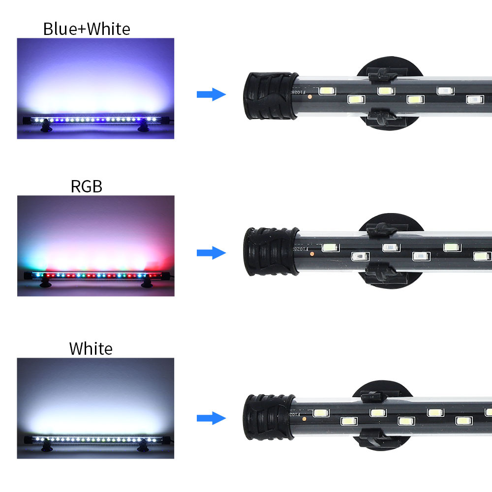 90-260V 水族館ライト LED 防水水槽クリップライト - Aquarium Fish Light Lamp のレビューと価格