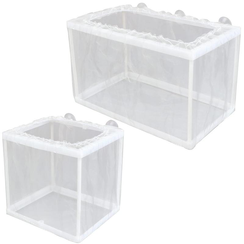吸引付き魚飼育箱、水族館孵化器、メッシュボックス、稚魚分離ネ - Aquarium Fish Trap のレビューと価格