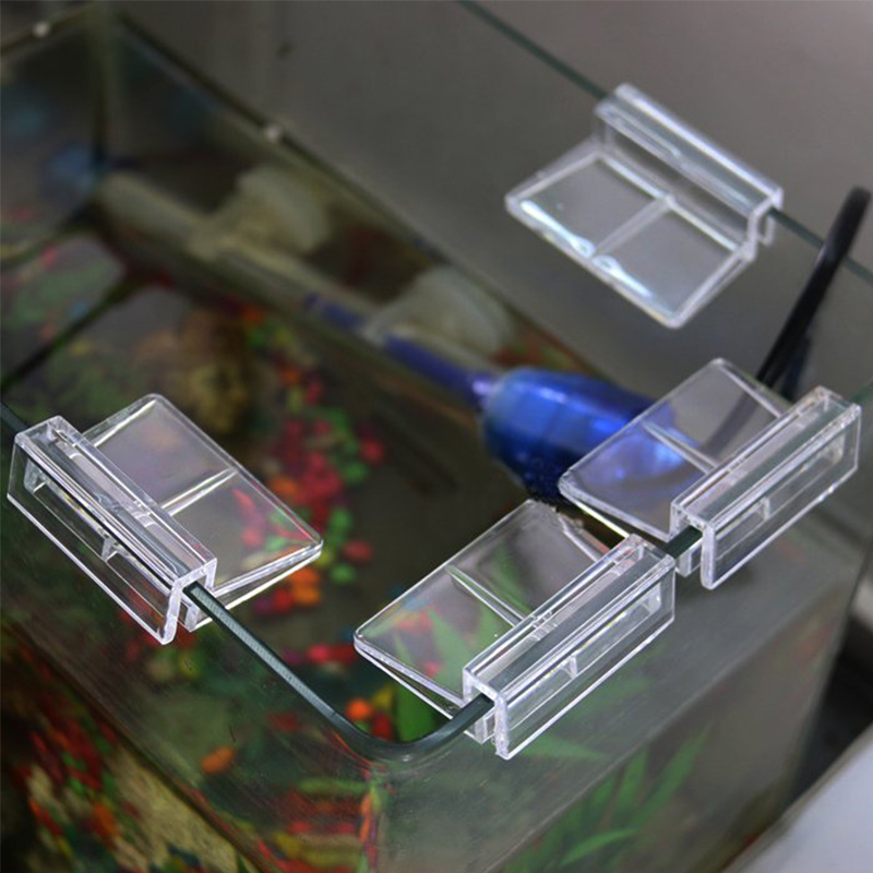 水槽アクリルクリップ、水族館蓋カバーブラケットホルダー棚ラン - Aquarium Fish And Supplies のレビューと価格